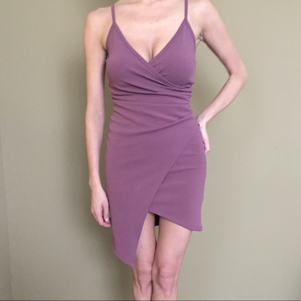 Mauve Mini Dress